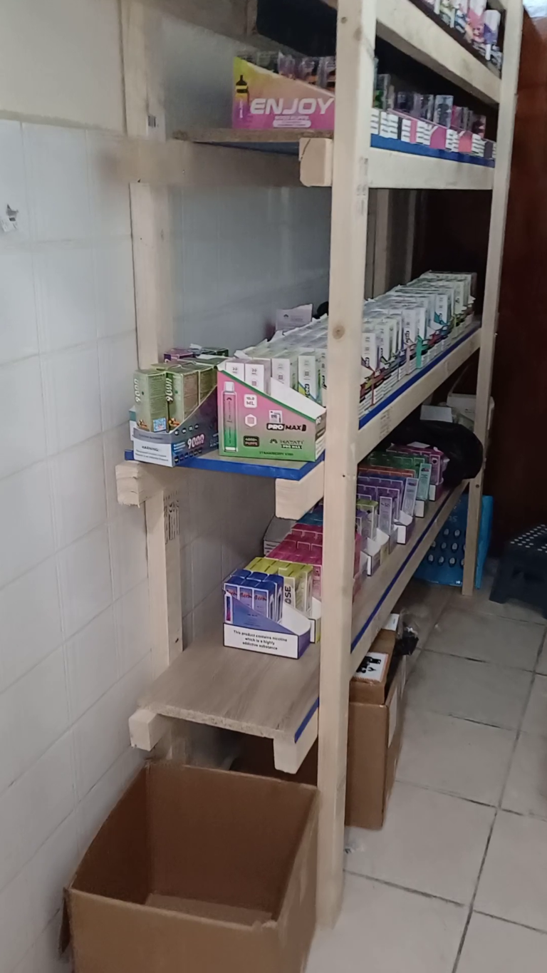 Illegal vapes seized from Gloucester shop