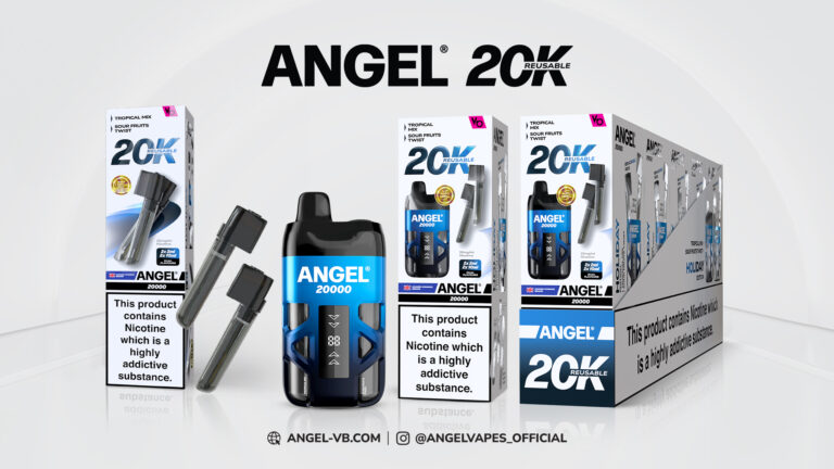 Angel 20K vape device with new summer flavours for UK retailers