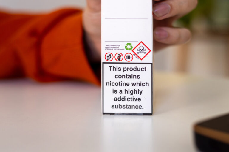 plain packaging for vapes
