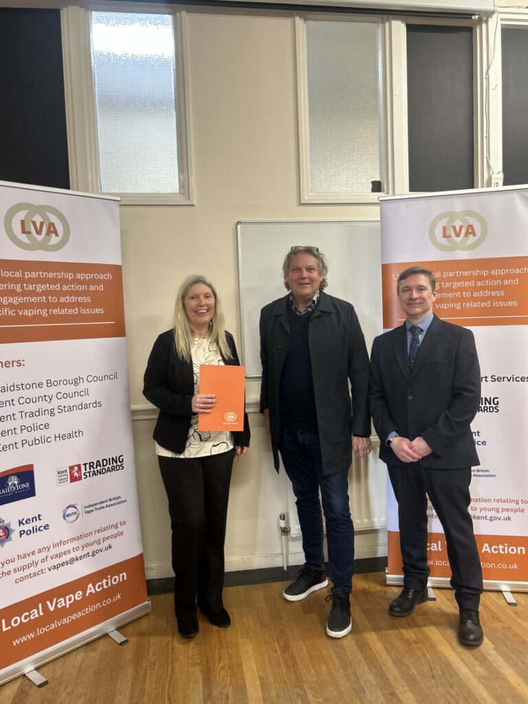 Local Vape Action Maidstone launch