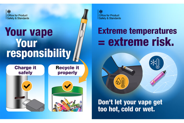 OPSS launches campaign promoting safe vape use